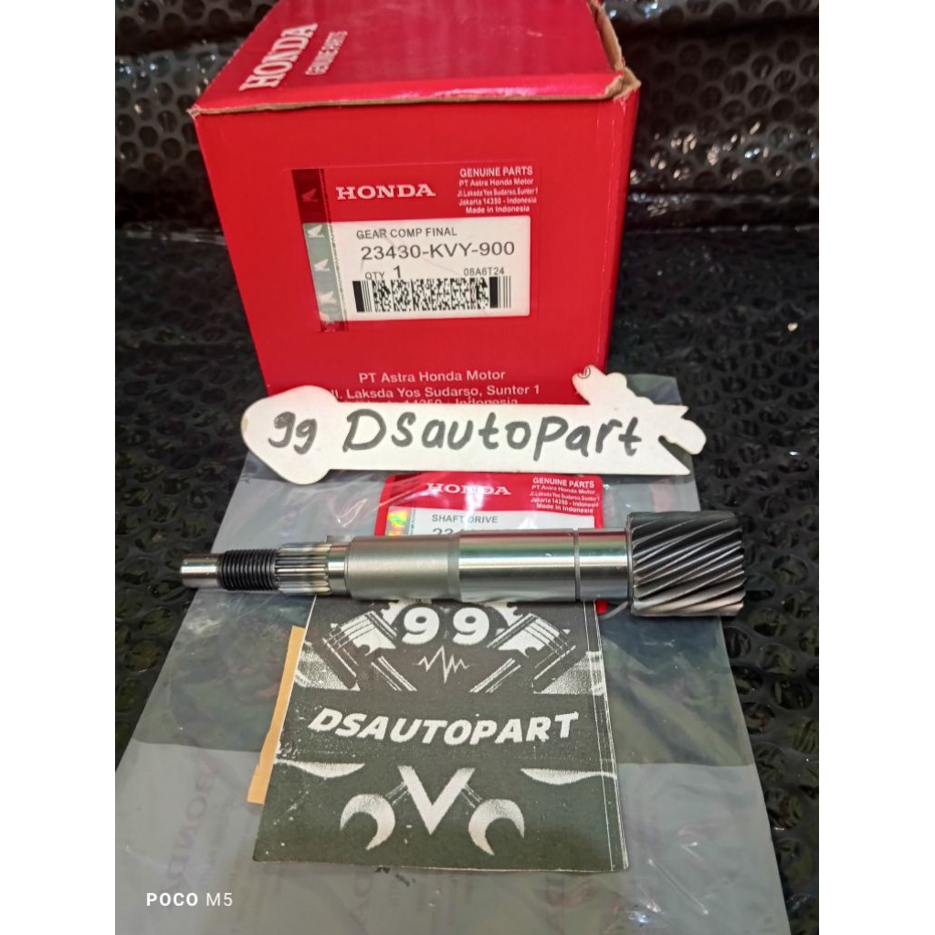 As Pully Pulley KVY Honda Beat karbu Scoopy Karbu Spacy Karbu kualitas original