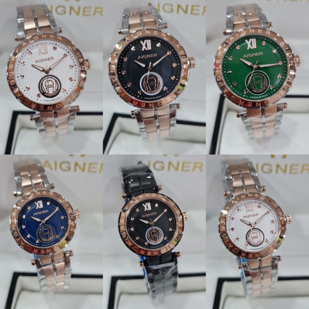 jam tangan Couple Aigner vigevano