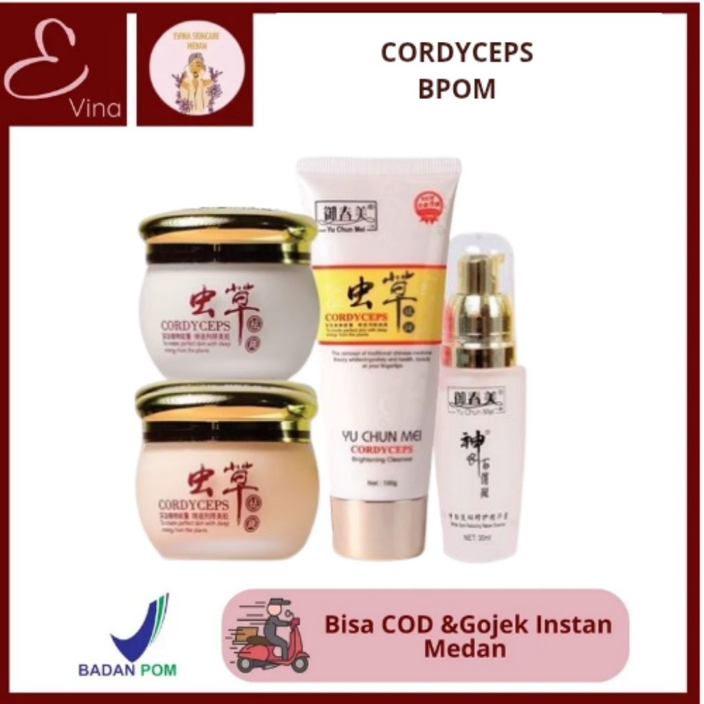 Cordyceps Yu Chun Mei BPOM ORIGINAL bisa gojek cod medan