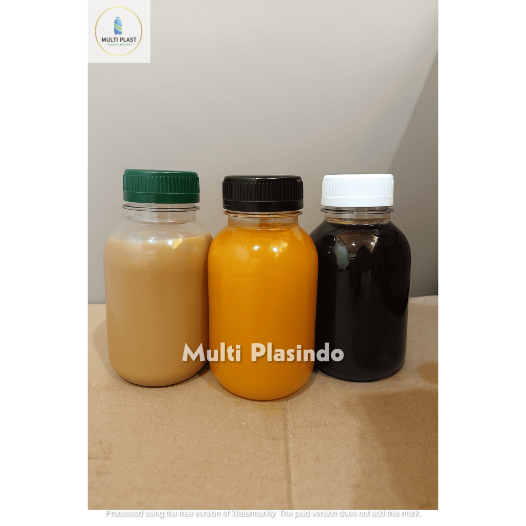 Botol Chubby 250ml / Botol Plastik SKLB 250ml / Botol Plastik 250 ml / Botol Gendut 250 ml