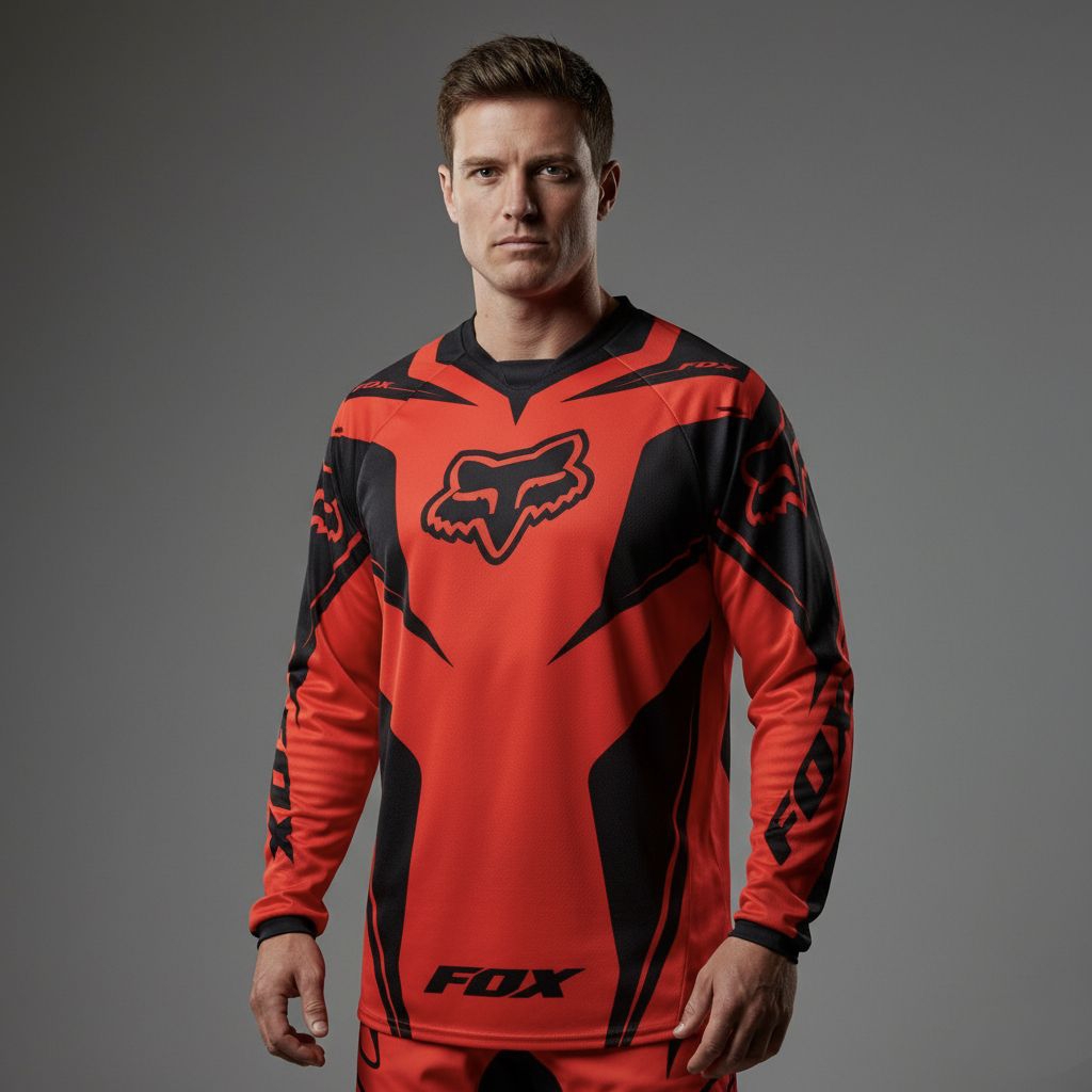 Fox HC Race Jersey Trail Adventure Trabas / Jersey Motocross / Baju Trail Motor Cross Original