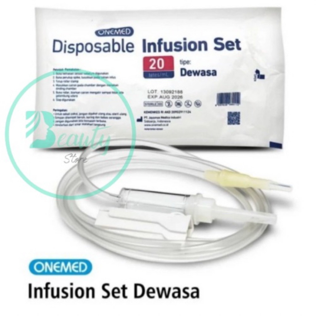 Infus Set Makro Dewasa merk Onemed