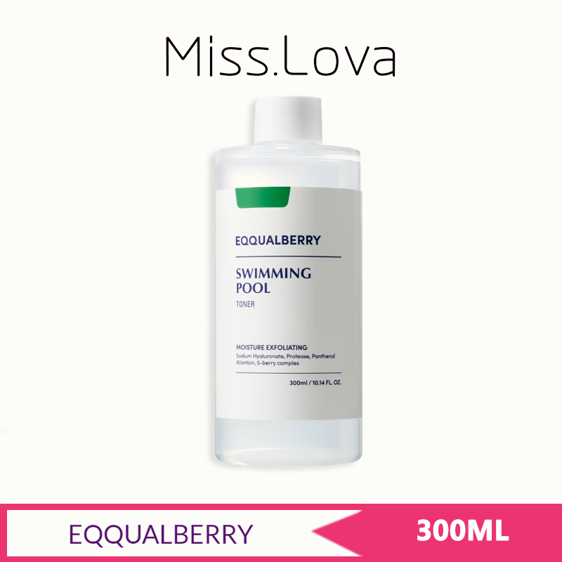 EQQUALBERRY Swimming Pool Toner 300ml/Eqqualberry Facial Toner-Cocok untuk semua jenis kulit