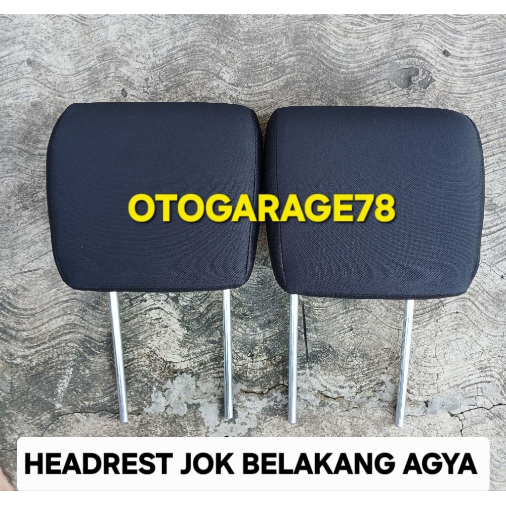 HEADREST / KEPALA JOK BELAKANG AGYA