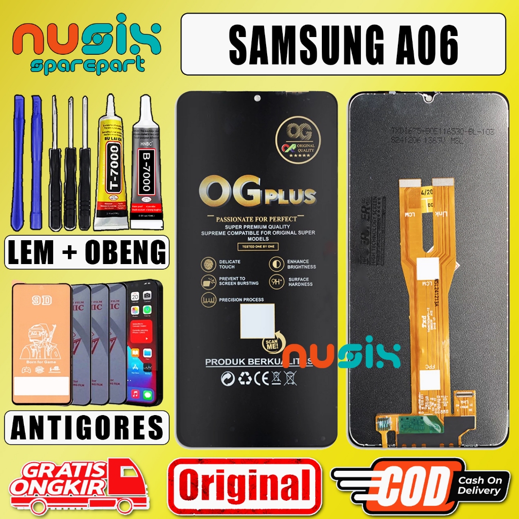 LCD TOUCHSCREEN SAMSUNG A06 ORIGINAL FULLSET