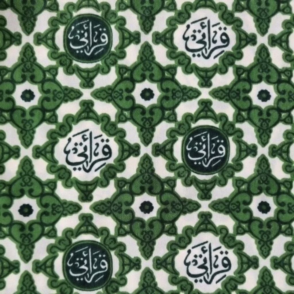 Bahan Kain Batik Seragam Sekolah Motif Qiroati