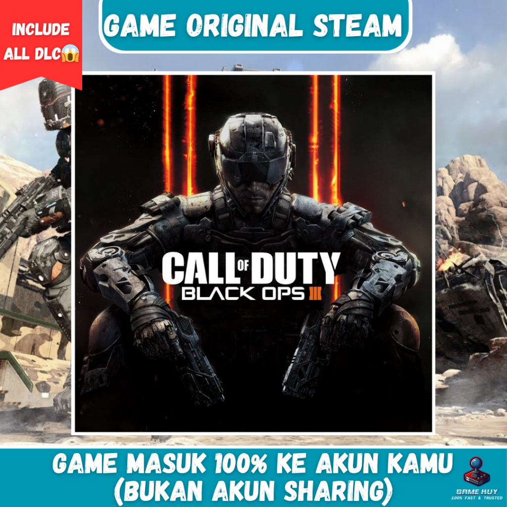 Call Of Duty Black Ops 3  - Game PC (Original) | Full Update DLC | Masuk ke Akun Pribadi