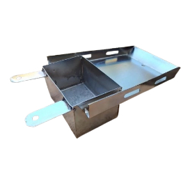 Pangkon Aki Dudukan Aki CB100 GL100 Model Berdiri Bahan Plat