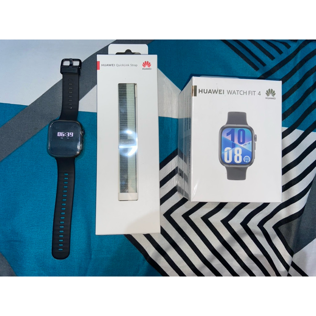 Huawei Watch Fit 4 Hitam Second / Bekas - Garansi Resmi