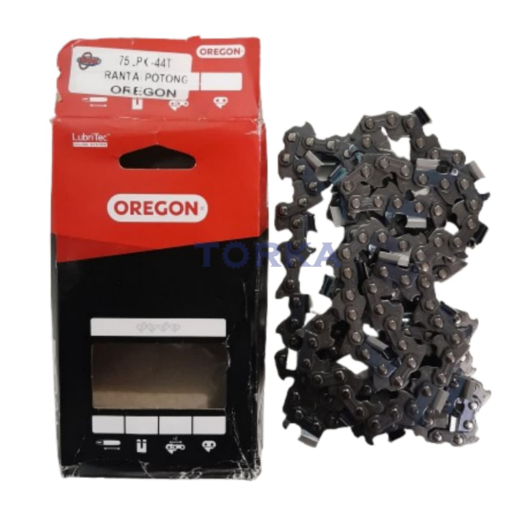 Rantai OREGON Potong 75LPX 44T Rantai Chainsaw Bar 26 Inch New West 728 788