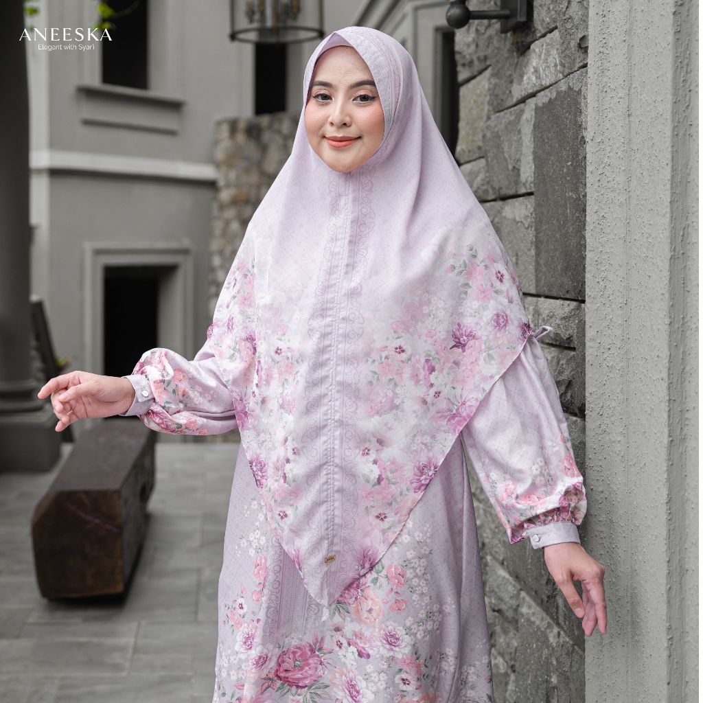 Oriana x Aneeska Khimar Zayda Aneeska | Premium Kerudung Syar'i Ibu | Sarimbit