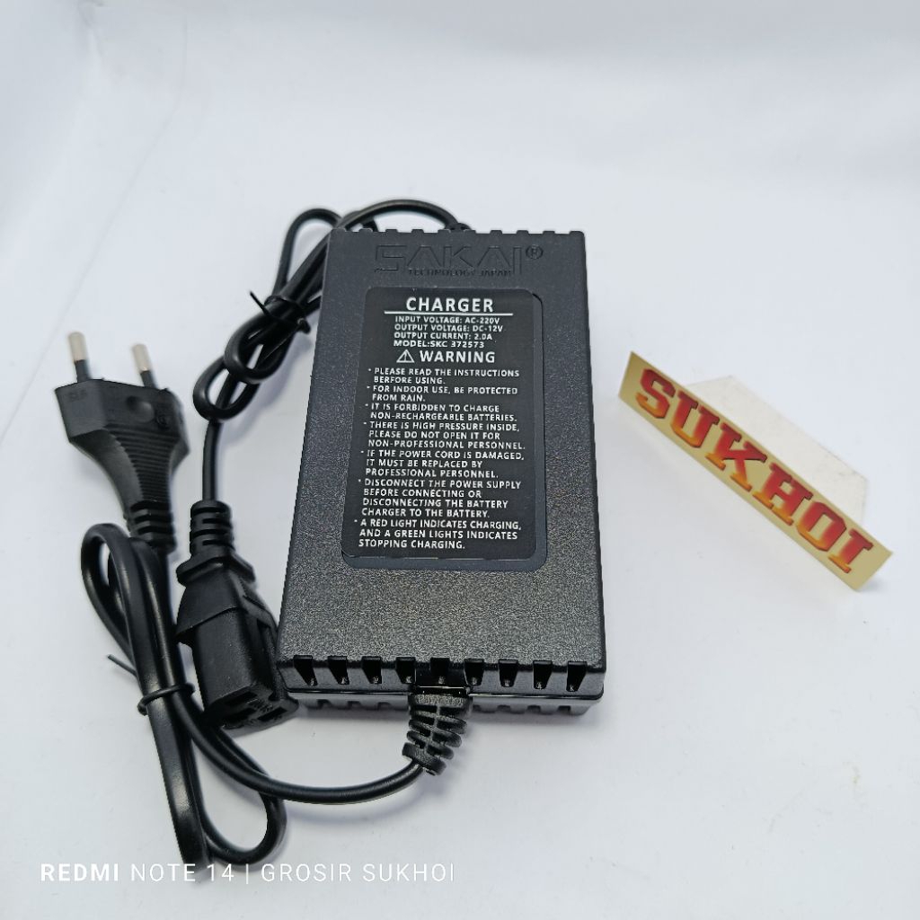 CHARGER SPRAYER ELEKTRIK / CHARGER AKI 12V SPRAYER HAMA ELEKTRIK