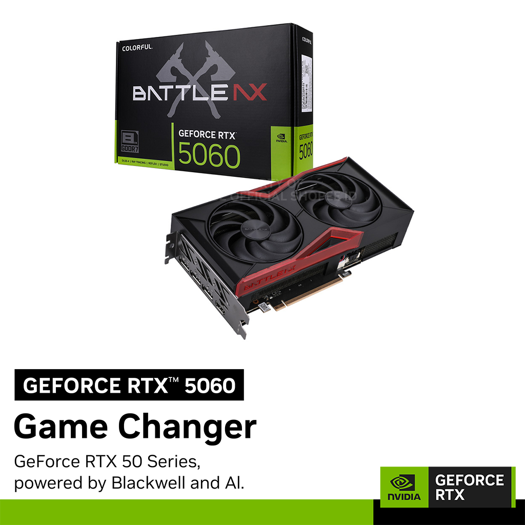 COLORFUL GeForce RTX 5060 Battle-Ax DUO | 8GB GDDR7