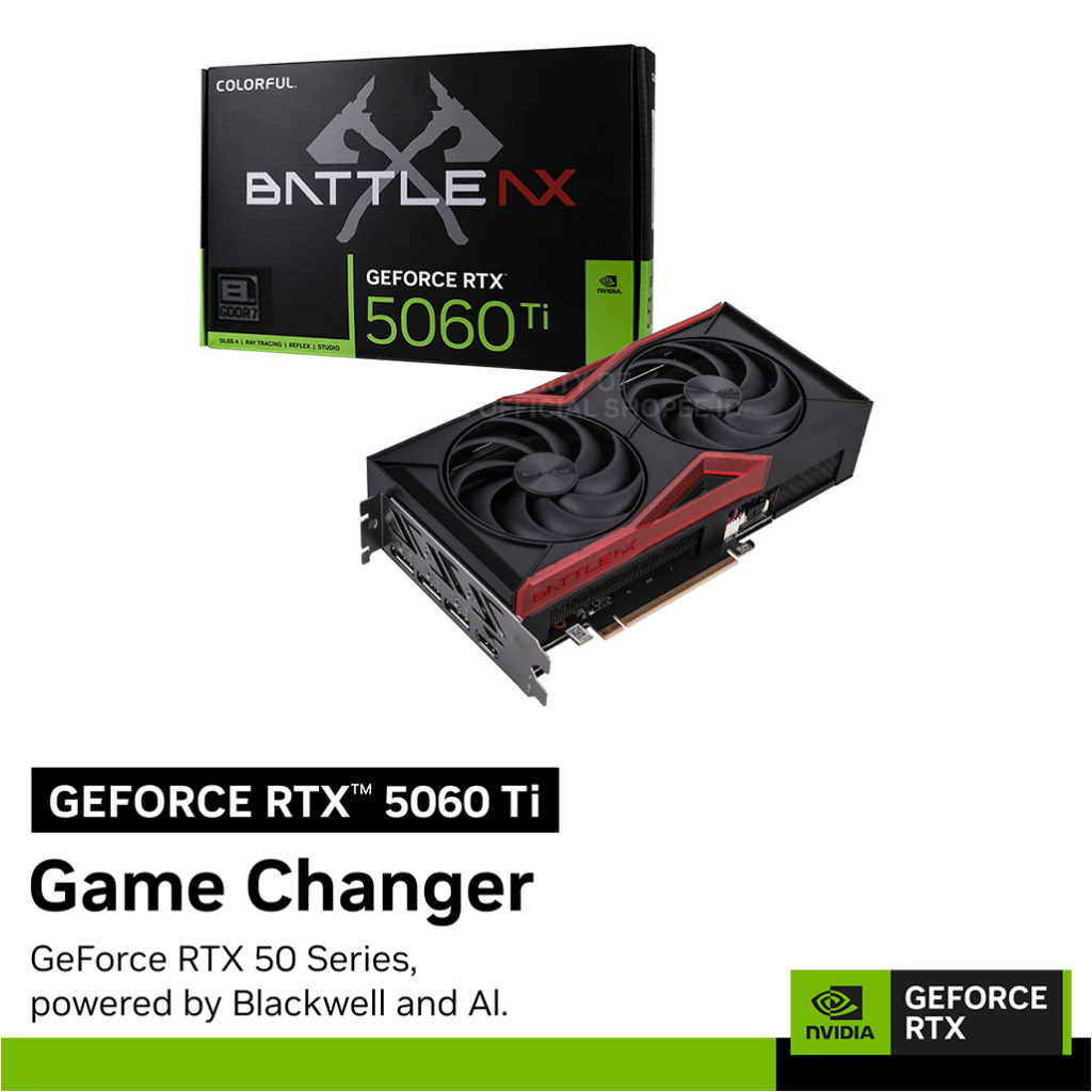 COLORFUL GeForce RTX 5060 Ti NB DUO | 8GB GDDR7