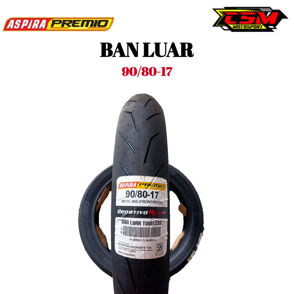 BAN ASPIRA PREMIO SPORTIVO RS-01 RING 17 BAN ASPIRA BEBEK RING 17 ASPIRA PREMIO