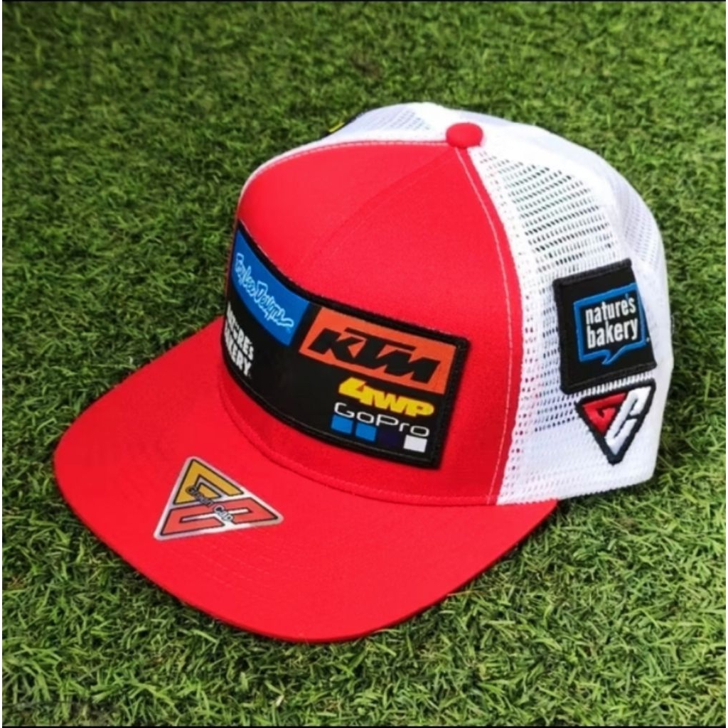 COD|trucker racing/topi balap premium/topi racing dewasa ktm