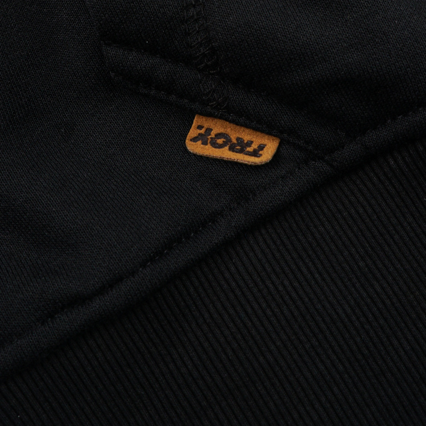 Troy Company Hoodie Boxy Double Slider Zip Black Trust You - Hoodie Zipper Hitam ZDSH 3381