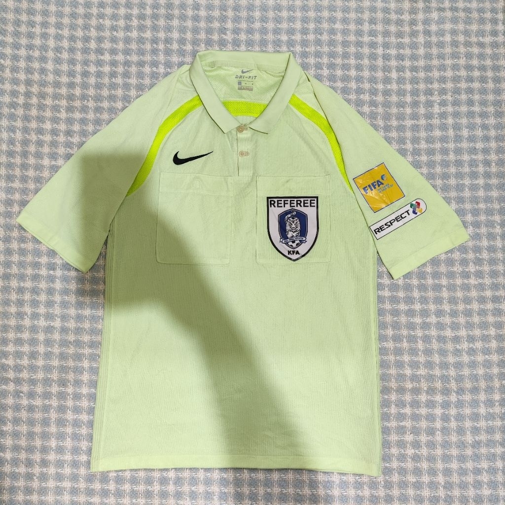 Jersey bola wasit liga korea selatan KFA nike bordir size M