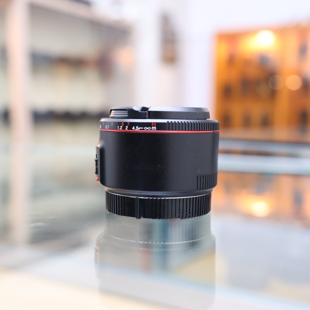 LENSA YN50MM F2 CANON  MARK II - LENSA FIX CANON BOKEH