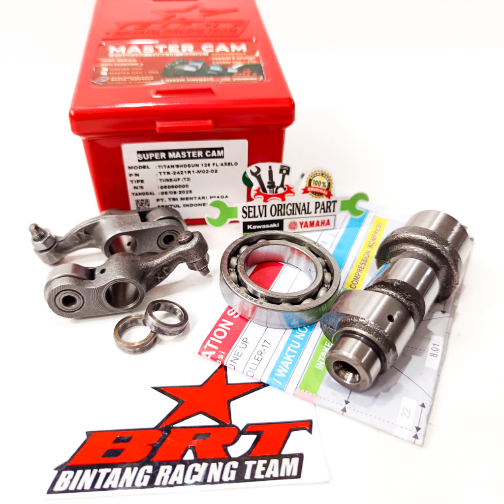 MASTER CAM RRA NOKEN AS BRT PELATUK ROLLER SUZUKI SMASH TITAN SHOGUN 125 FL