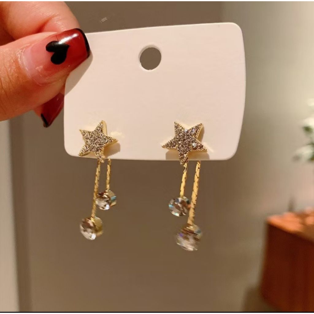 ANTING WANITA | ACCESSORIES ANTING WANITA RUMBAI PANJANG