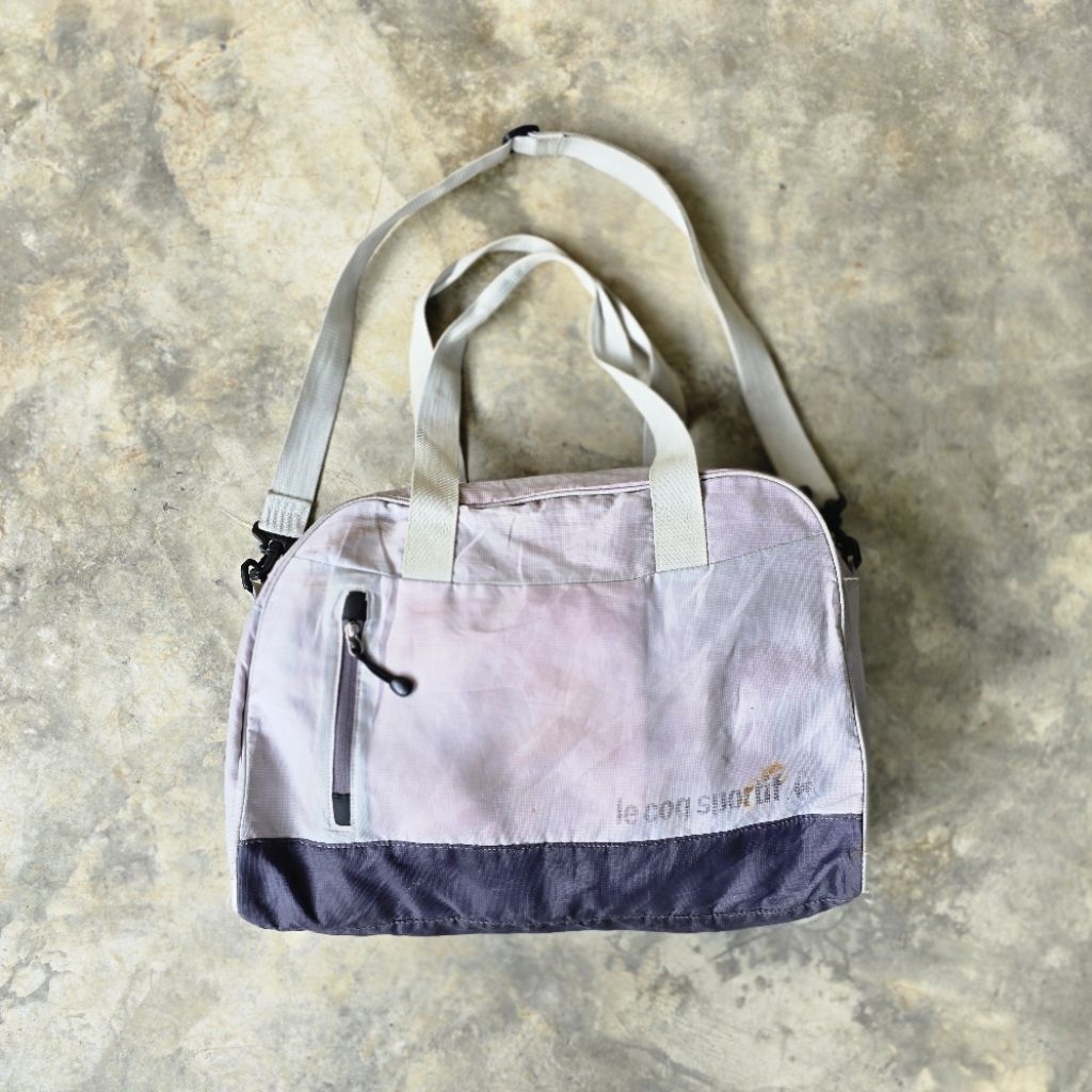 duffle bag sporty le coq sportif x backpack sporty