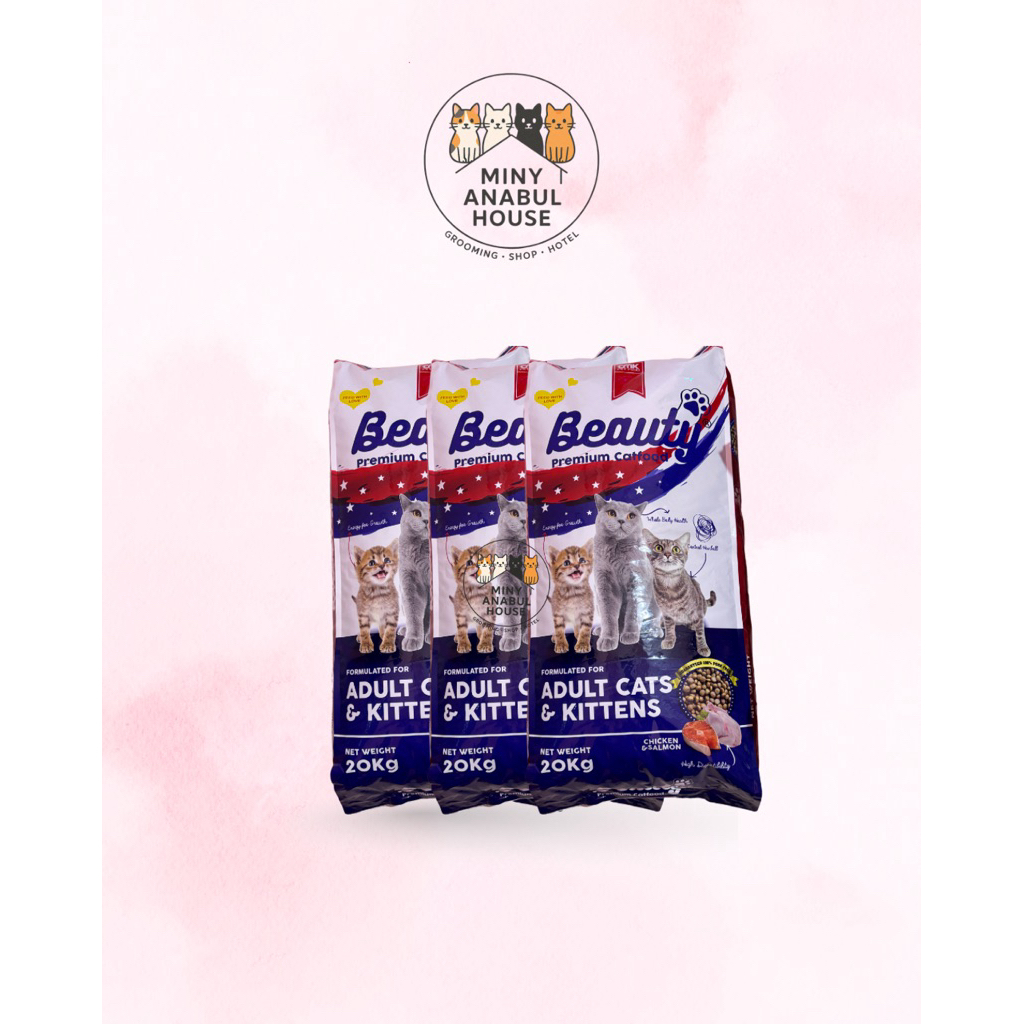 Beauty Premium Cat Food – 1 Sak/20kg