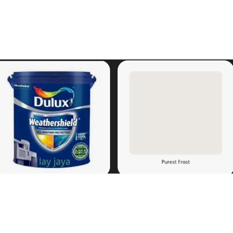 custom made order cat tembok luar dulux weathershield Cat eksterior 20lt 20 lt 25kg 25 kg purest fro