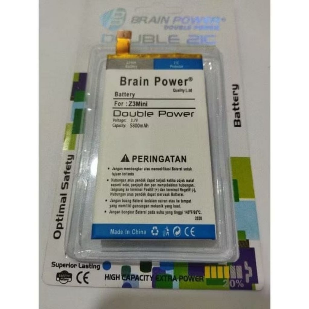 BATERAI SONY XPERIA Z3 MINI/Z3 COMPACT D5803 D5833 SONY C4 DUAL BATRE BRAIN POWER