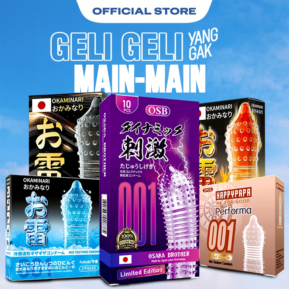 Kondom Gerigi Berduri Extreme 001 - Condom Dotted Xtreme - Privasi Aman Terjaga