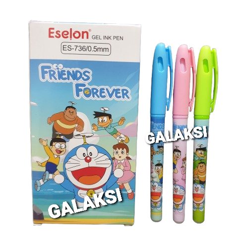 [ BOX / 12 PCS ] GELPEN FANCY ES-736 0.5 MM