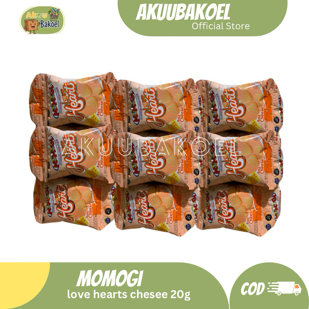 AE136- momogi love heart chesee 20gx10pcs