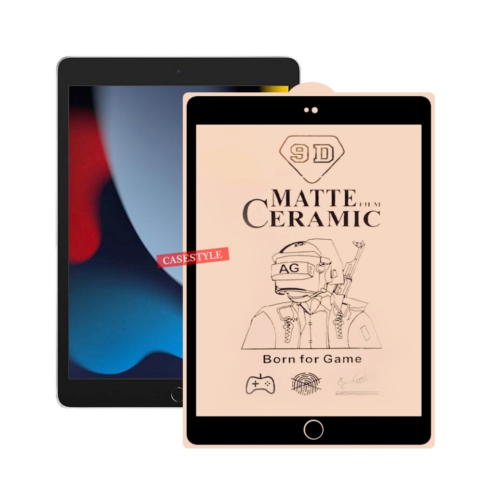 Antigores Ipad 10 10TH GEN 2022 10.9 Inci Ipad 10.2 2021 Anti Gores Ceramic Clear Matte Anti Glare -