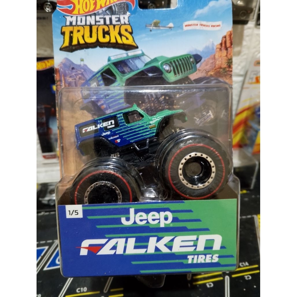 Hot Wheels Jeep Falken Monster Truck