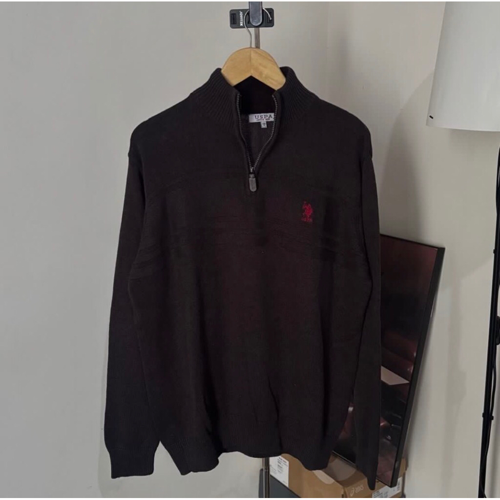 U.S Polo Assn Halfzip knitwear rajut