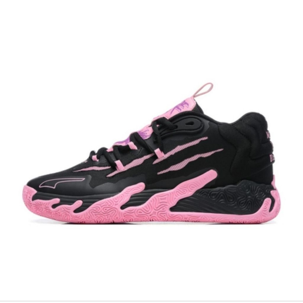 Sepatu Basket Puma Lamelo MB 03 Black / Pink