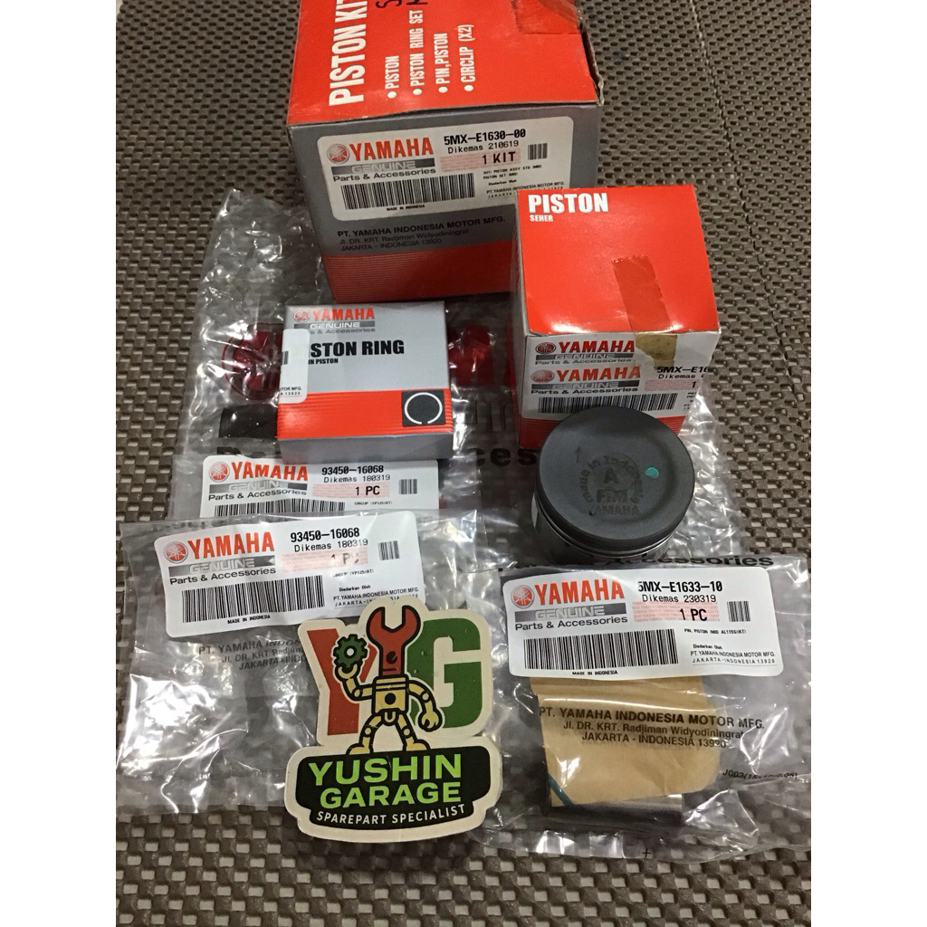 Piston Kit Mio Soul Mio Sporty Smile Fino Nouvo Original Yamaha