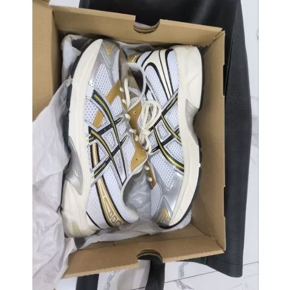 [NEW] Asics Gel-1130 White Gold | Sepatu Asics Pria | Sepatu Asics Original