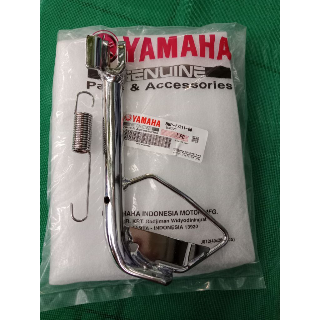 standar 1 standar samping aerox new original chrome