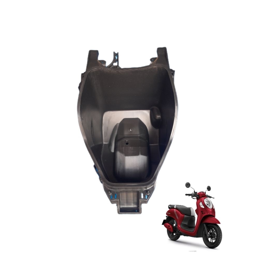 Box bagasi bok helm box jok scoopy led new 2021 2022 2023 K2F