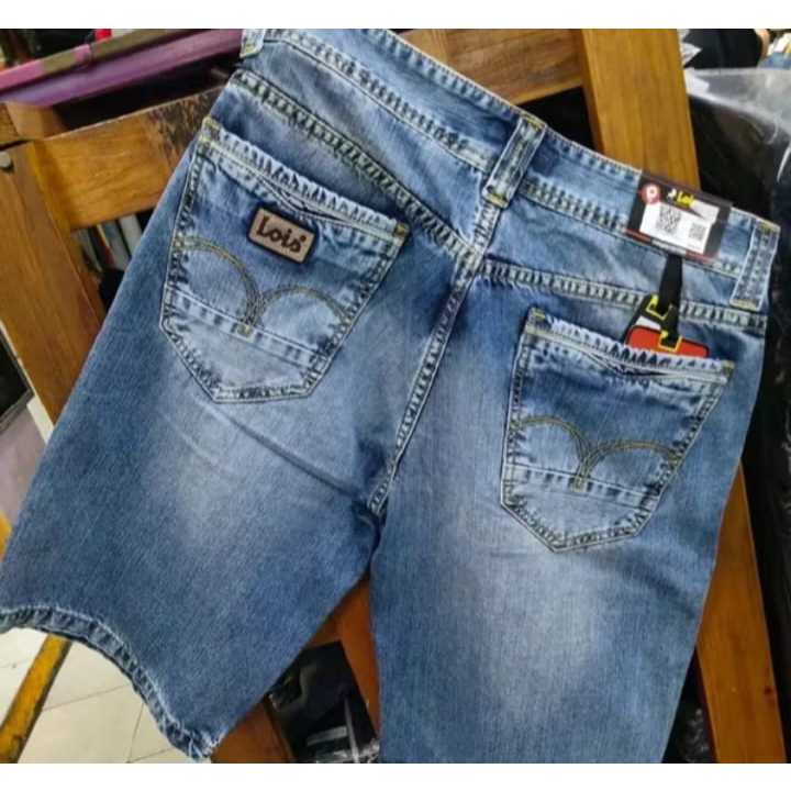 Celana Pendek Lois original - Lois Terbaru - Jeans Denim Pendek - Jeans Pendek