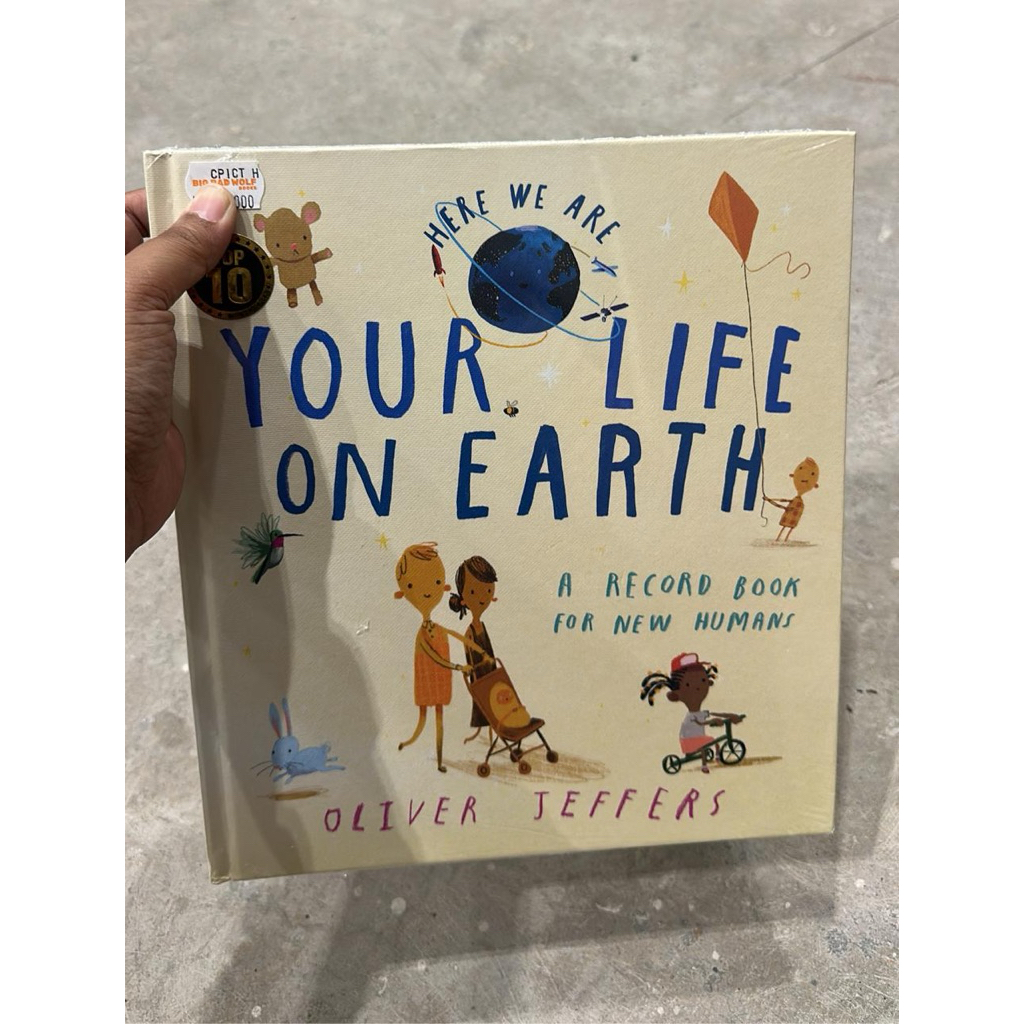 You’re Life on Earth Hard Cover Book Oliver Jeffers