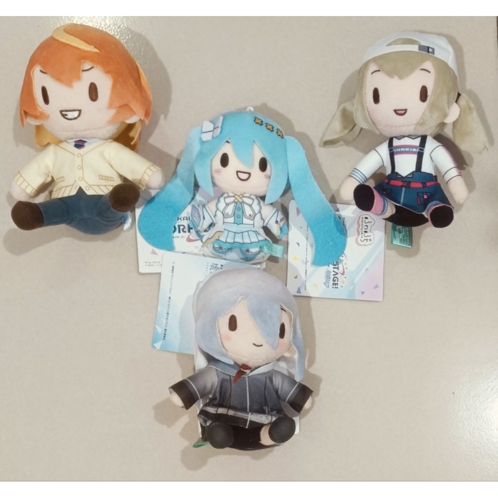 [READY STOCK] Fuwa Fuwapuchi Nuikuji Puchinui Strap Mascot Plush Project Sekai Colorful Stage Hatsun