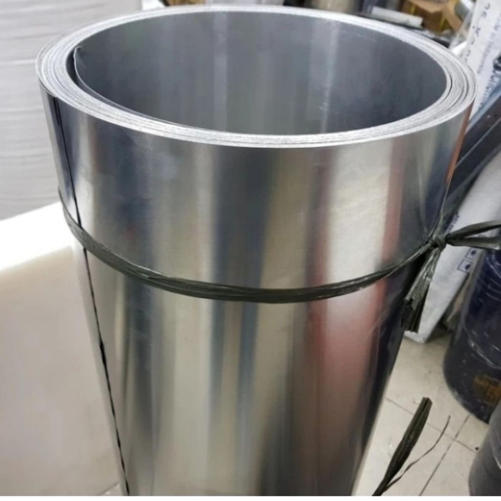 Seng Aluminium Talang Polos 0,1mm