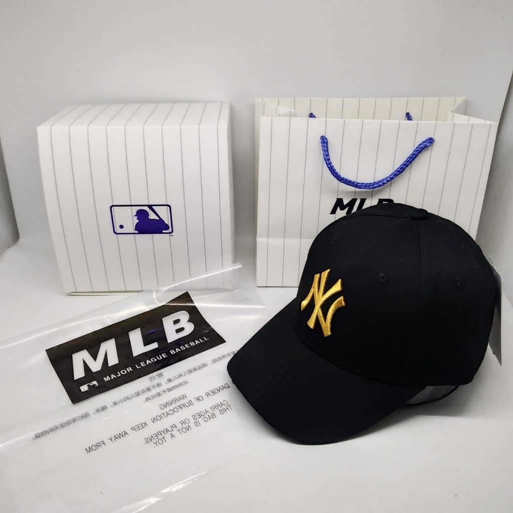 Topi Baseball NY MLB Classic Black Gold G-540