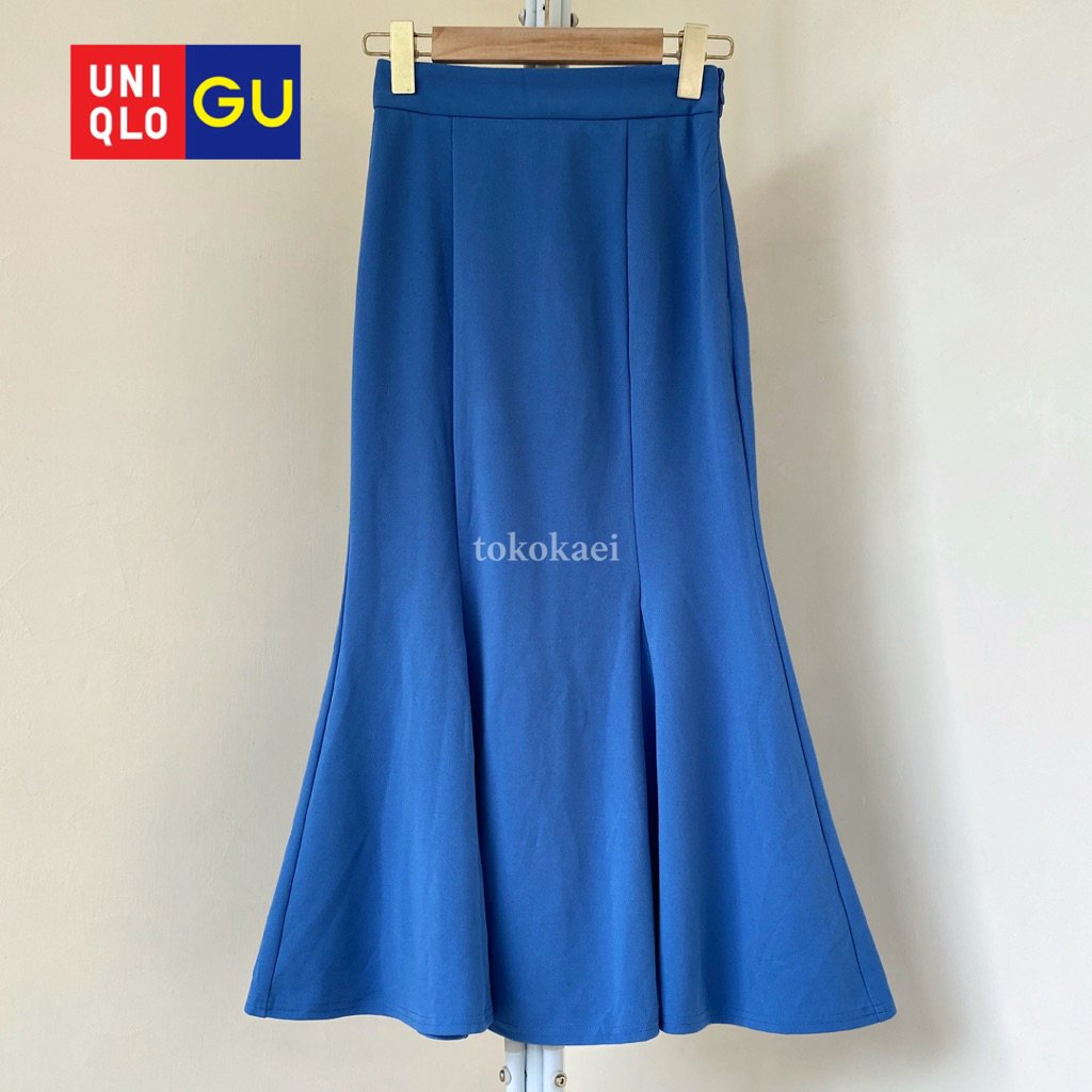 Blue Mermaid Skirt GU Uniqlo