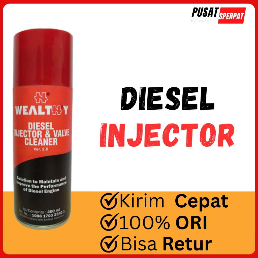 WEALTHY Diesel Injector & Valve Cleaner 400ml