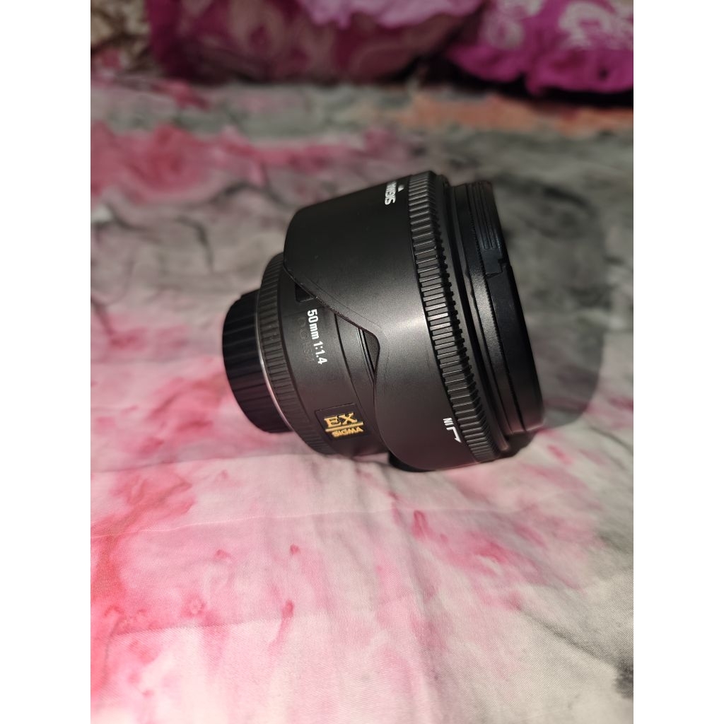 Lensa Sigma 50mm F1.4 EX DG HSM untuk Nikon