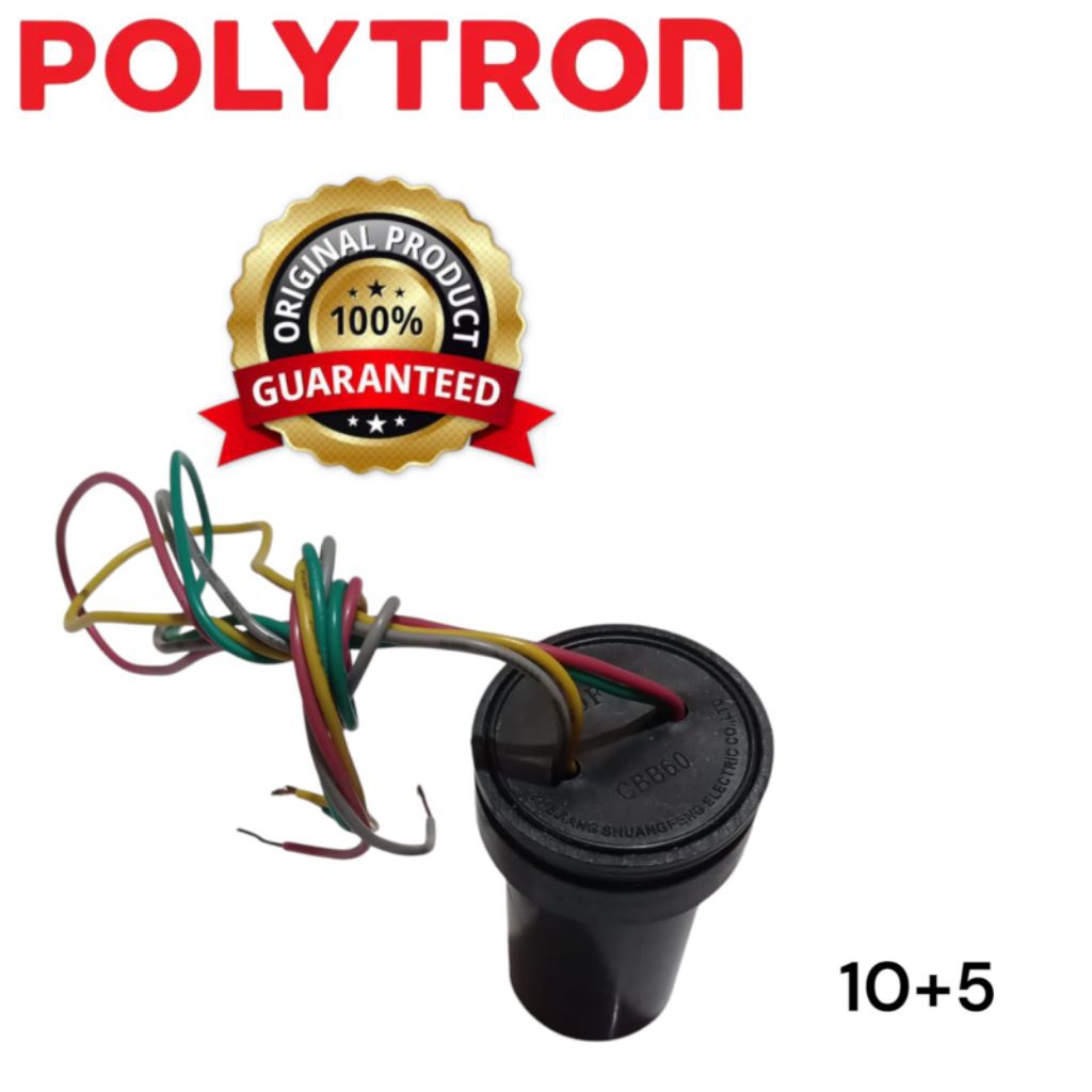 Original kapasitor capasitor mesin cuci 2 tabung Polytron