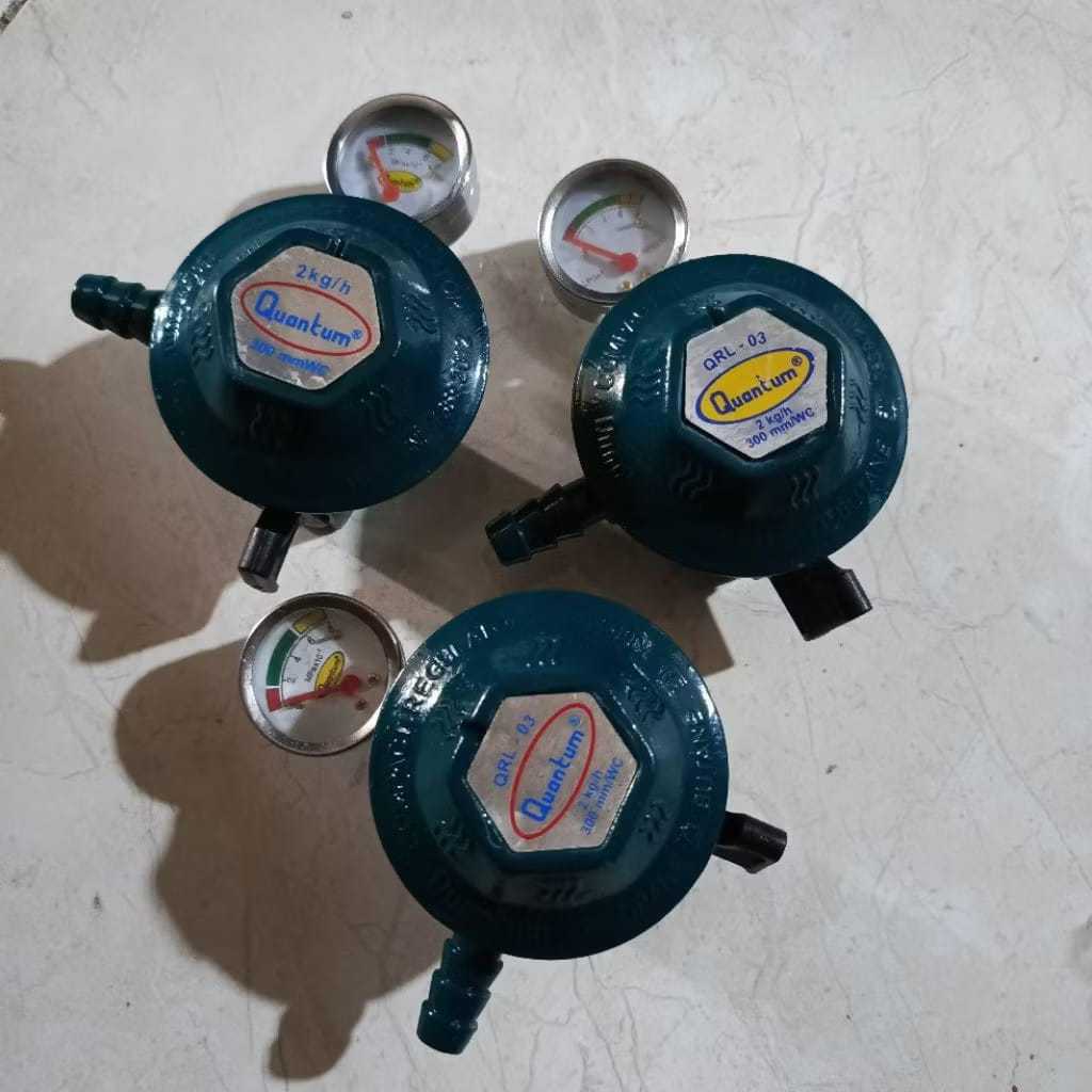 Regulator Gas Quantum QRL-03 Anti Bocor Rekondisi